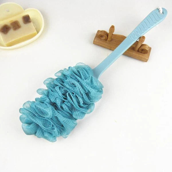 Bath Brush and Towel Exfoliator Shower Back Scrubber Long Handle