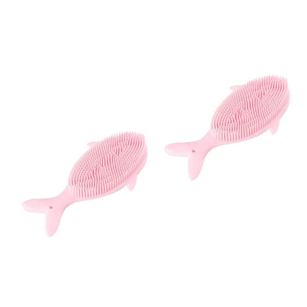 Newborn Toddler Baby Kids Bath Brush Shower Scrubber Exfoliating