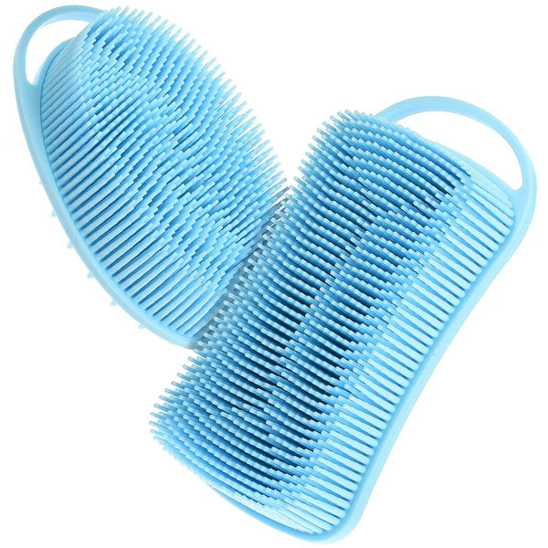 2 Pcs Bath Brush Baby Exfoliating for Body Shower Brushes Scrubber