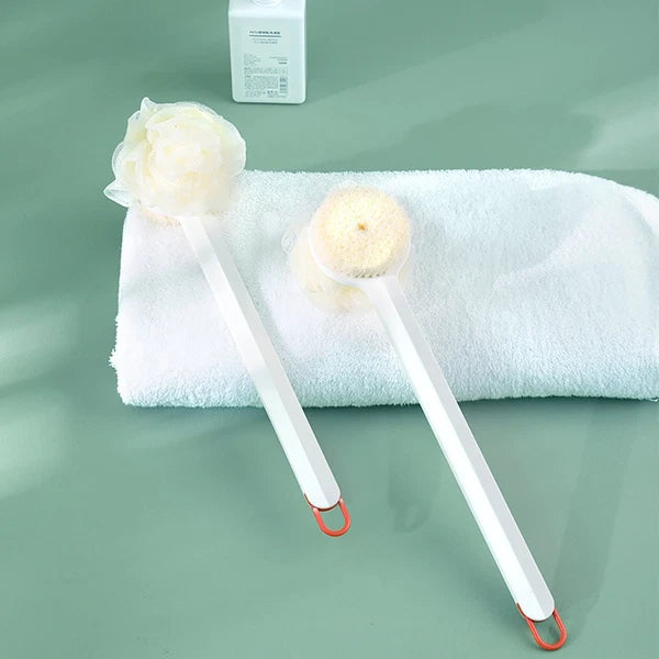 Long Handle Mud Brush Body Bath Scrubbers Bathroom Back Shower Bathing Supplies