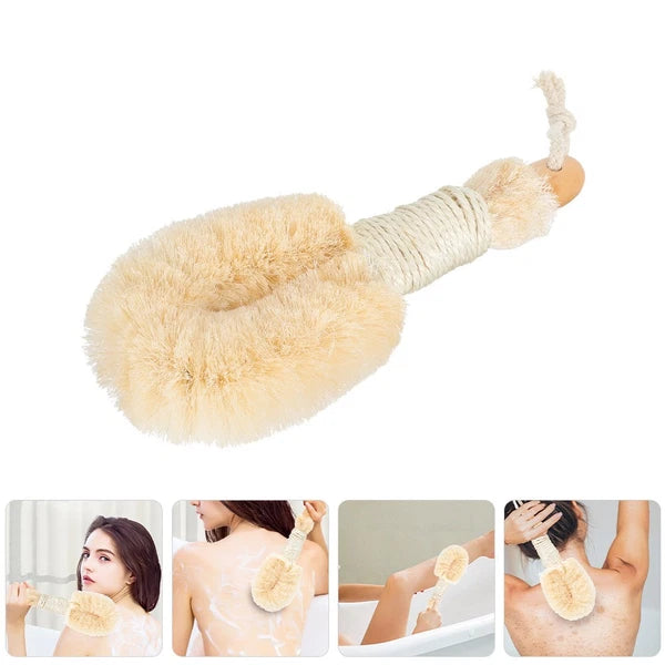 2 Pcs Silk Bath Brush Miss Exfoliating Loofah Scrubber for Body Shower