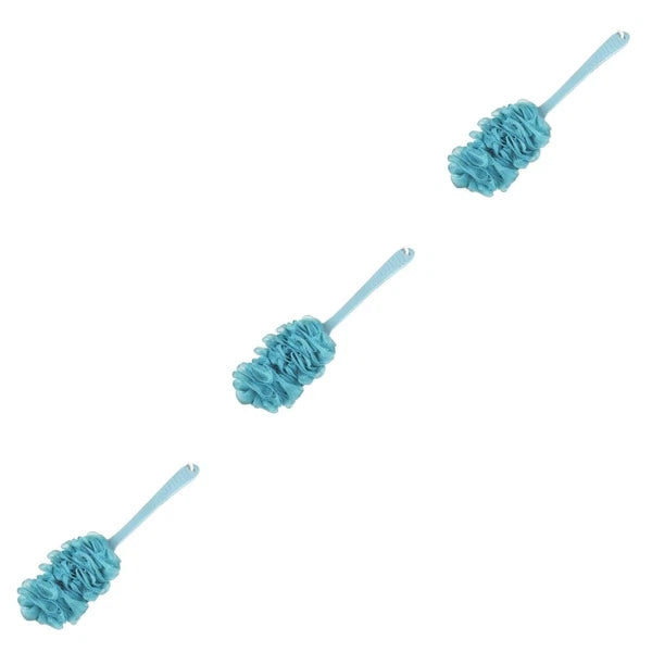 Bath Brush and Towel Exfoliator Shower Back Scrubber Long Handle