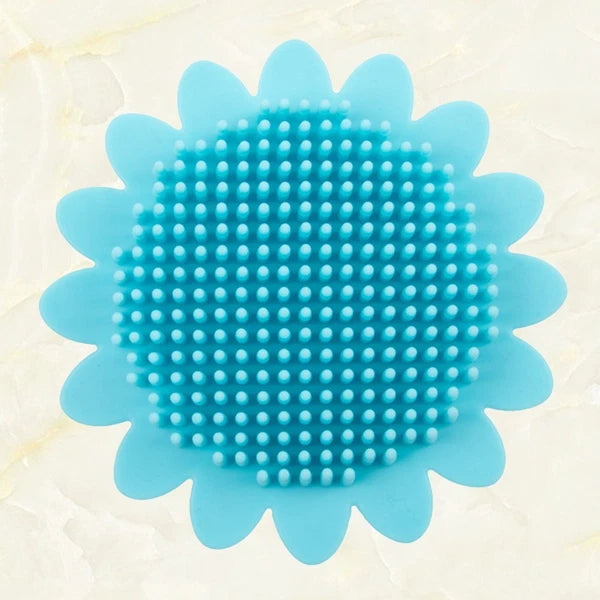 Shampoo Brush Durable Bath Brush for Baby Kids (Blue) hair brush for baby