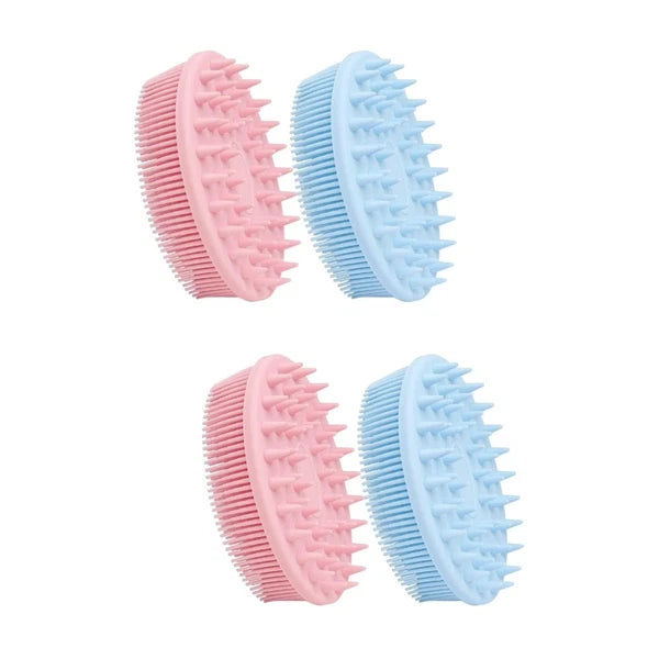 2 Pcs Bath Brush Baby Shower Body Scrubber Multifunctional Cleaner