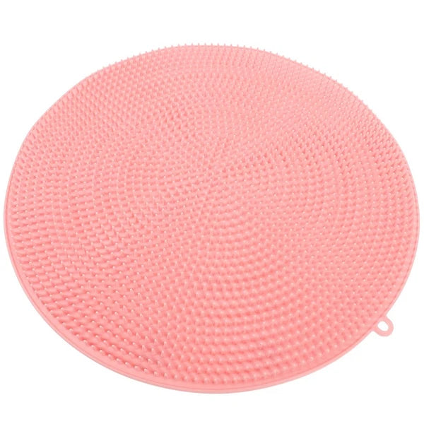 Silicone Foot Brush Bath Scrubber Shower Cleaner Massager Mat Feet