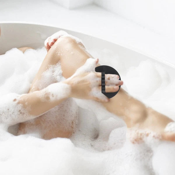 Silicone Scrub Brush Bath Sponges for Adults Exfoliating Back Scrubber Shower