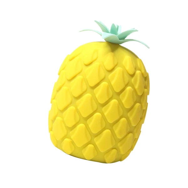 1Pc Silicone Bath Brush Cartoon Pineapple Shape Body Shower Brush Body