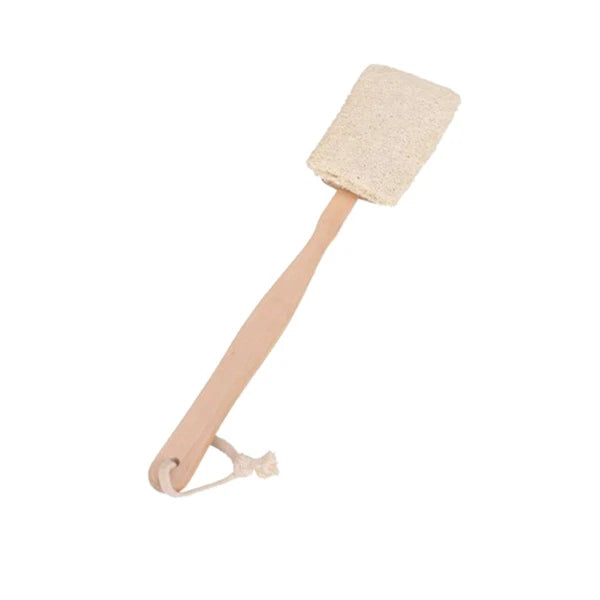 Long Handle Loofah Back Brush for Spa and Shower Experience Random Color