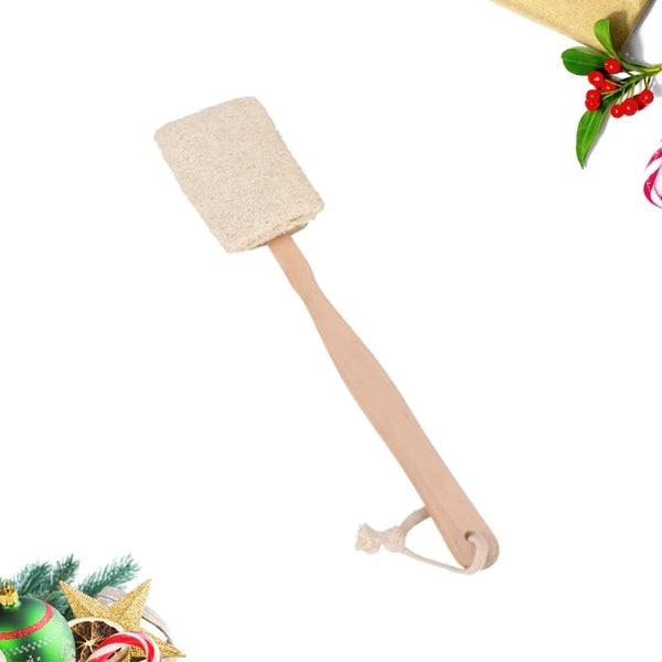 Long Handle Loofah Back Brush for Spa and Shower Experience Random Color