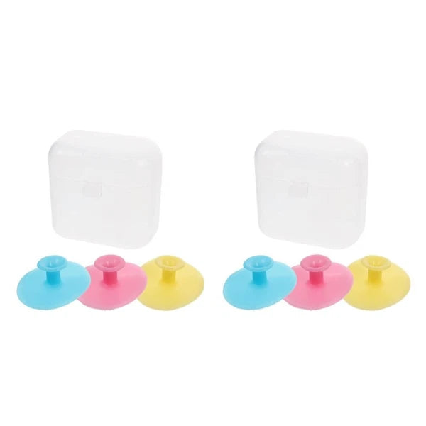 Baby Bath Brush Cleansing Gentle Cleanser Silicone Shower Scrubber for Cleaning