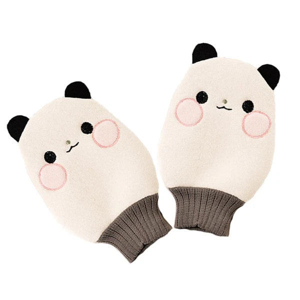 2 Pcs Back Scrub Bath Towel Body Exfoliator Mitt Child Practical Brush