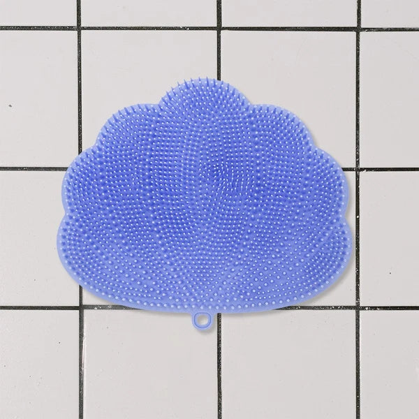 Silicone Bath Towel Man Back Brush Massage Practical Body Bathing Scrubber