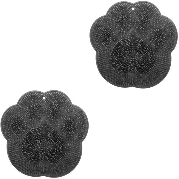 Bath Brush Foot Scrub Mat Back Scrubber Pad Bathroom Massage Cleaner