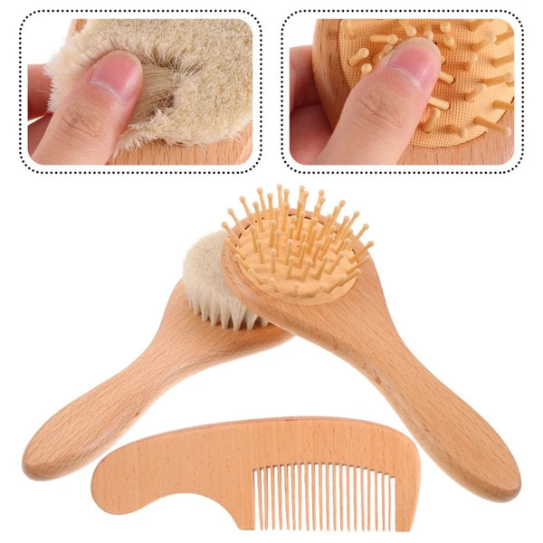 Baby Bath Brush Newborn Body Scrubber Massage Suitable for Bathing