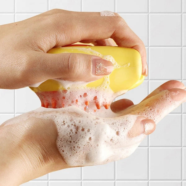 Dog Shower Brush Pet Cat Grooming Brush Dog Bath Brush Pet Bath Cleaning Tool