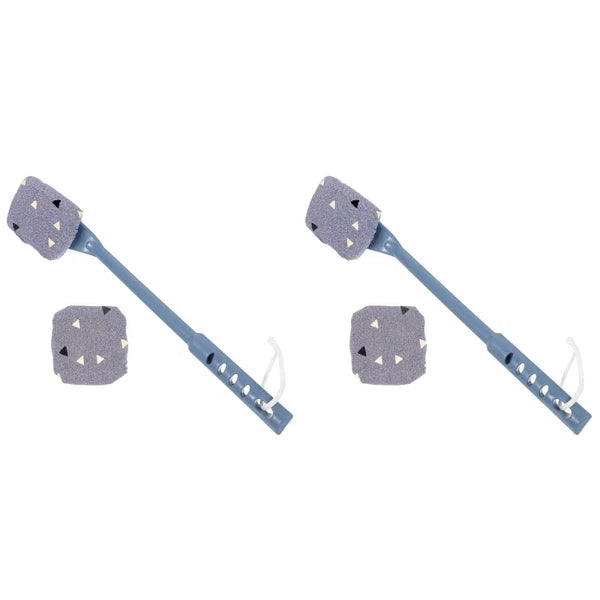 Bath Scrub Brush Miss Exfoliating Back Scrubber with Handles Shower