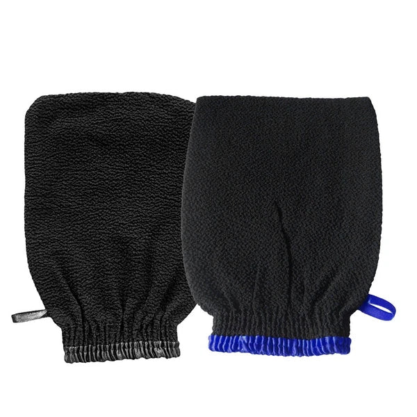 2 Pcs Exfoliating Gloves Bath Scrubber for Body Brush Exfoliator