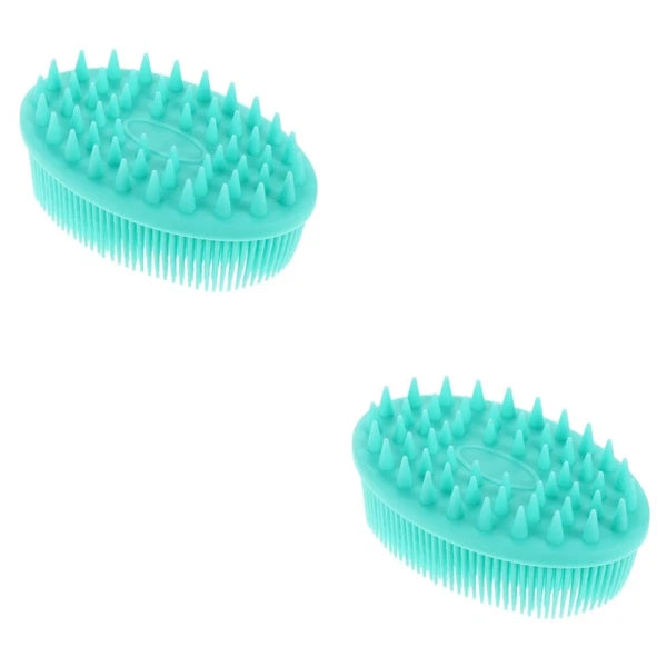Shampoo Brush Baby Silicone Hair Brush Kids Massage Bath Brush Scrubber