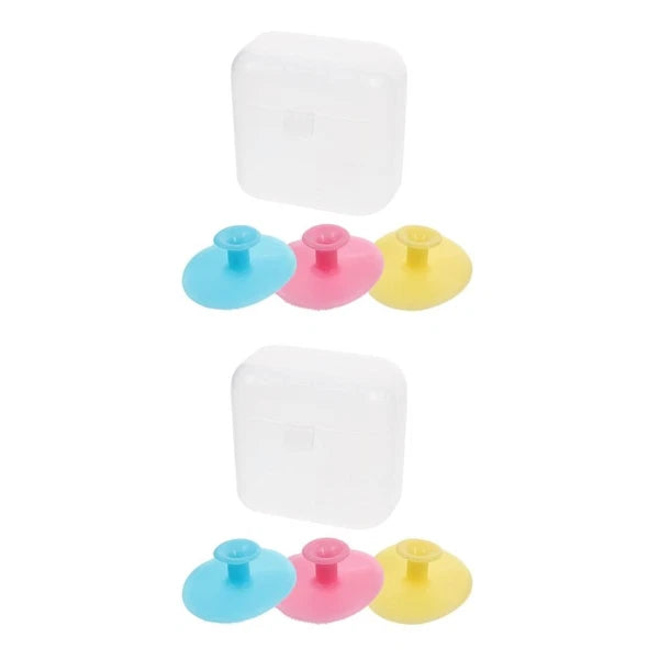 Baby Bath Brush Gentle Cleanser Cleansing Silicone Shower Scrubber Massage