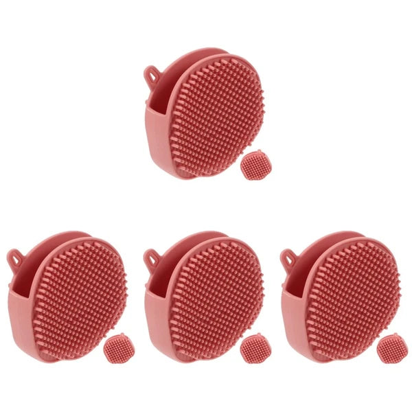 Bath Brush Baby Exfoliating Body Scrub Double-sided Silicone Cleaning
