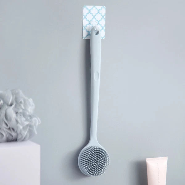 Body Scrubber Exfoliating Brush Bath Silicone Exfoliator Back for Shower