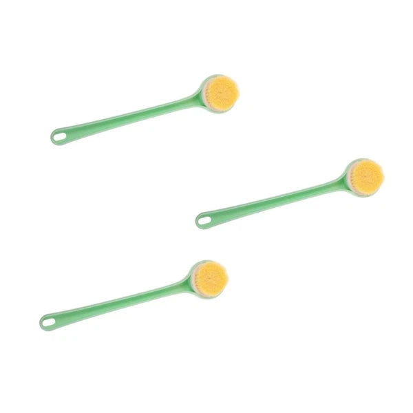 Bath Brush and Towel Girl Sponge with Handle Back for Shower Men