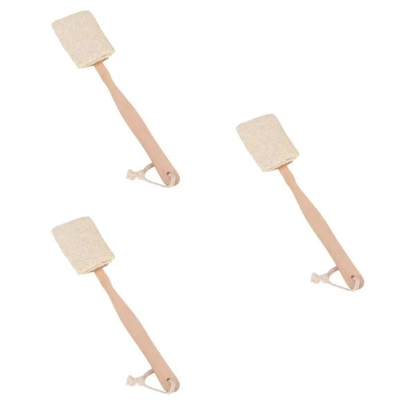 Long Handle Loofah Back Brush for Spa and Shower Experience Random Color
