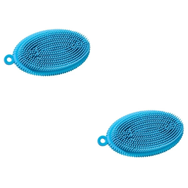 Bath Brush Body Exfoliator Child Household Shower Silicone Scrubber