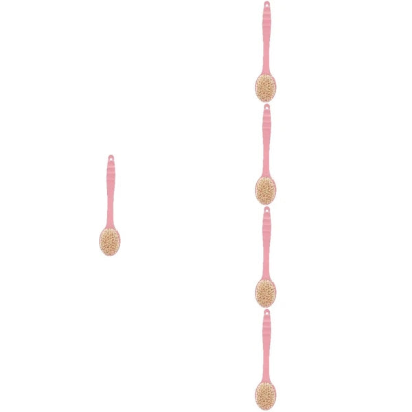 Long Handle Soft Bristle Bath Brush Back Scrubber for Shower Bath