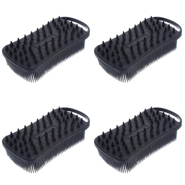 Bath Brush Travel Soft Silicone Body Scrubber Shower for Cleaning