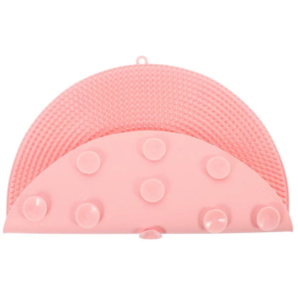 Silicone Foot Brush Bath Scrubber Shower Cleaner Massager Mat Feet