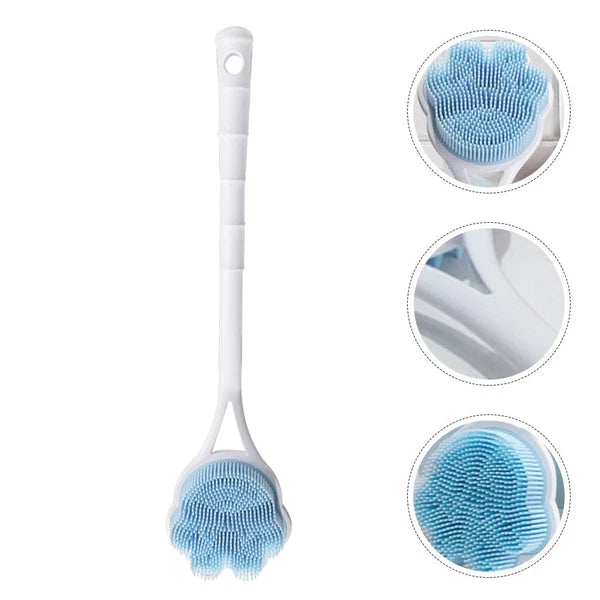 Daily Use Shower Long Handle Body Scrubbers Back Cleaning Bath Accessory