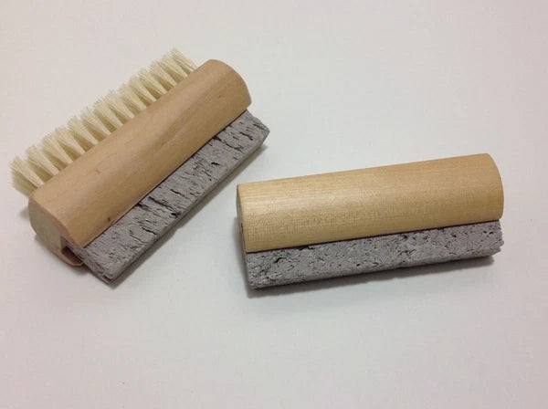 Wood Brush Natural Bristle Sauna Brush Face Brush Nailbrush Bath Brush Pumice
