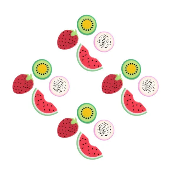 4 Pcs Bath Accessories Shower Sponges Fruit Cotton Miss Body for Cute Loofah