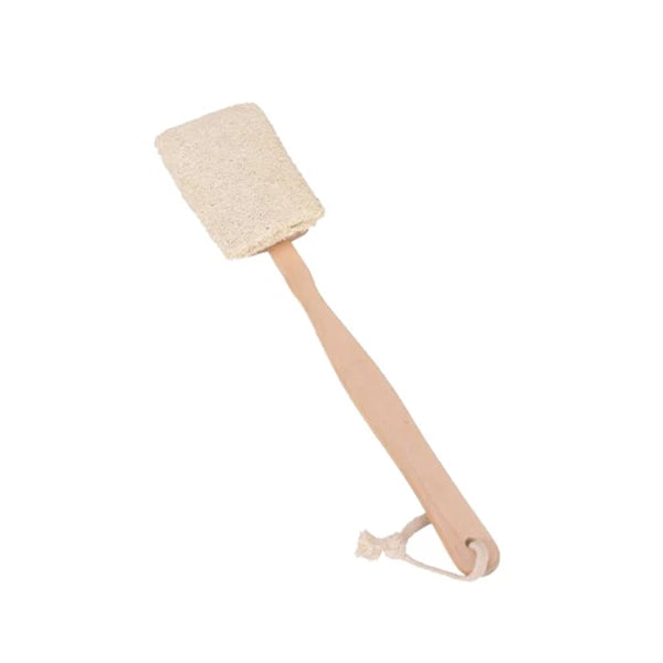 Long Handle Loofah Back Brush for Spa and Shower Experience Random Color