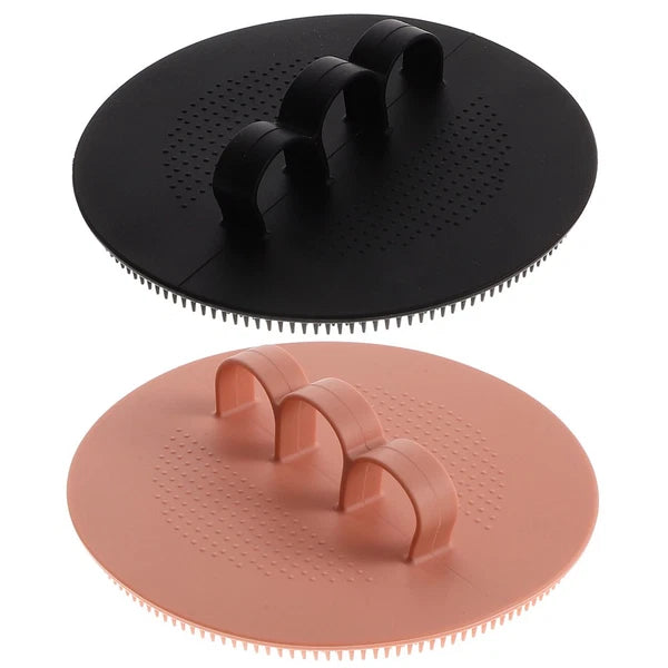 2 Pcs Bath Brush Travel Cleaning for Body Shampoo Scalp Massager