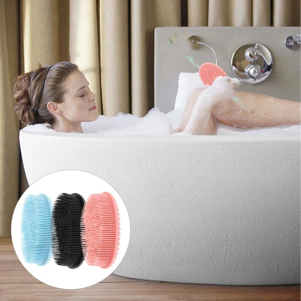 3 Pcs Shampoo Bath Brush Child Body Scrub Shower Scrubber for Men