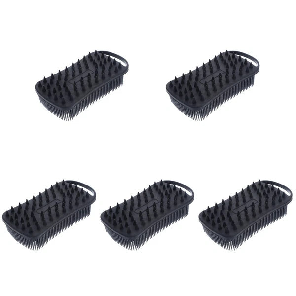 Bath Brush Travel Soft Silicone Body Scrubber Shower for Cleaning