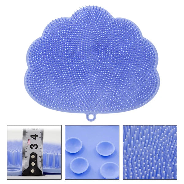 Silicone Bath Towel Man Back Brush Massage Practical Body Bathing Scrubber