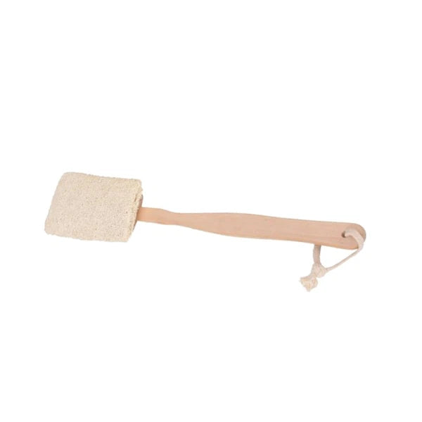 Long Handle Loofah Back Brush for Spa and Shower Experience Random Color