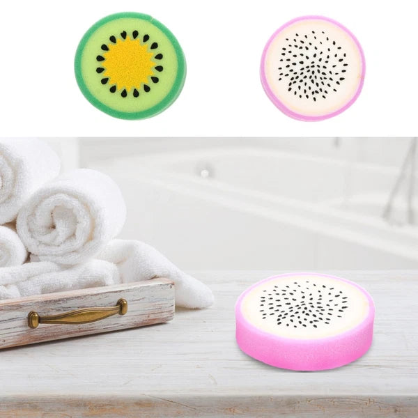 4 Pcs Bath Accessories Shower Sponges Fruit Cotton Miss Body for Cute Loofah