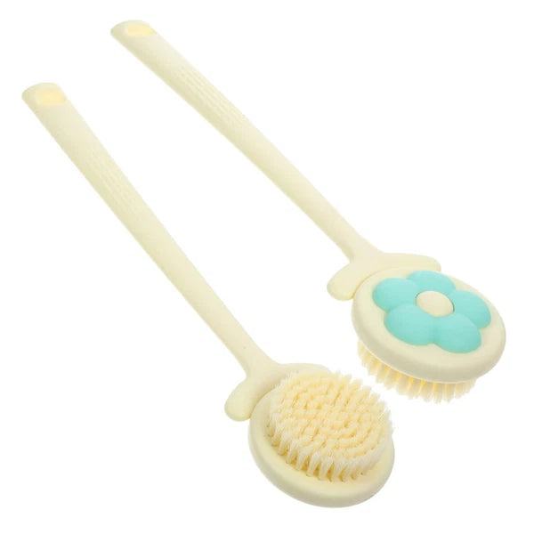2 Pcs Flower Bath Brush Man Back for Shower Women Cream Applicator