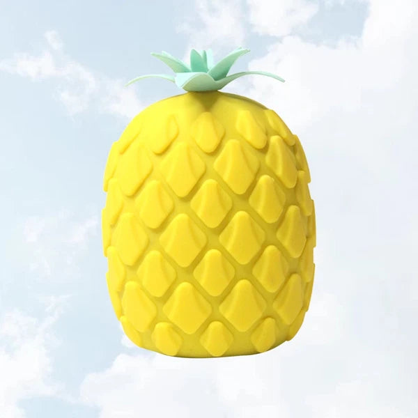 1Pc Silicone Bath Brush Cartoon Pineapple Shape Body Shower Brush Body