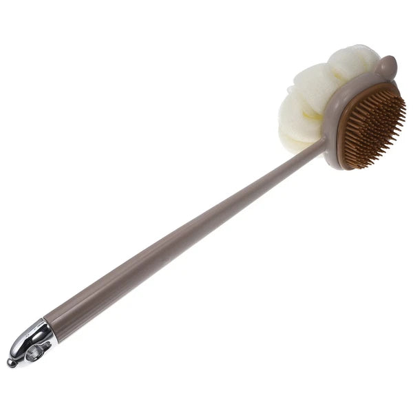 Bath Brush Long Handle Back Scrubber Dual-side Shower Brush Bathing Brush Bath