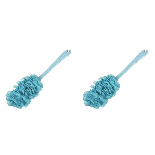 Bath Brush and Towel Exfoliator Shower Back Scrubber Long Handle