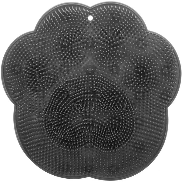 Bath Brush Foot Scrub Mat Back Scrubber Pad Bathroom Massage Cleaner