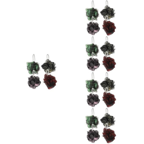 4 Pcs Back Baby Loofah Bath Multi-functional Exfoliating Brush