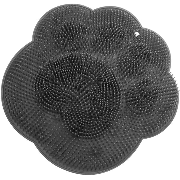 Bath Brush Foot Scrub Mat Back Scrubber Pad Bathroom Massage Cleaner