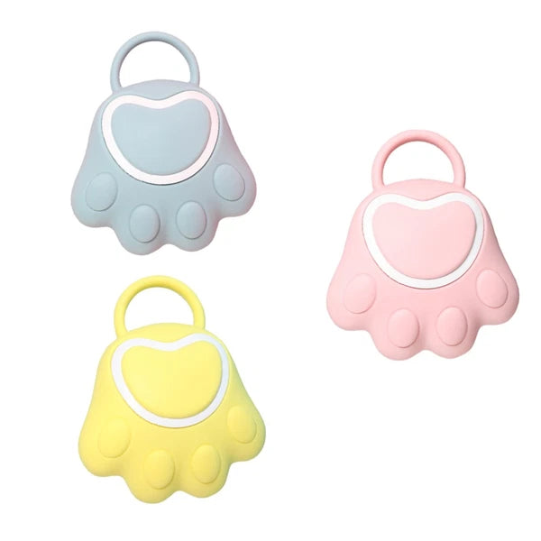 3 Pcs Silicone Bath Brush Toddler Baby Shower Scrubber Exfoliating