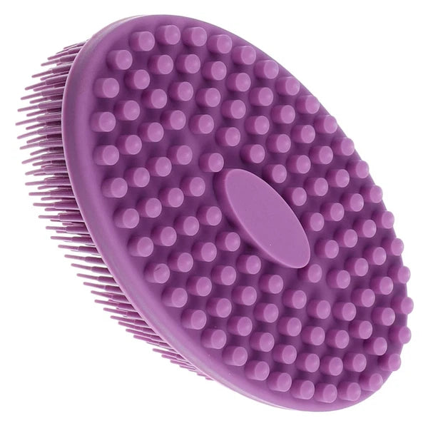 Baby Silicone Bath Scrubber Shower Brush Children Bathing Massage Brush